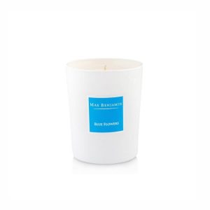 BLUE FLOWERS LUXURY NATURAL CANDLE by MAX BENJAMIN