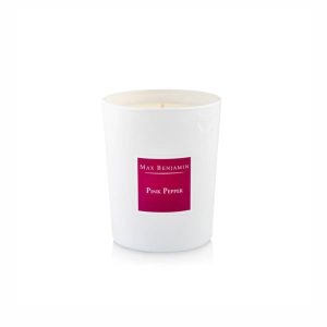 PINK PEPPER LUXURY NATURAL CANDLE by MAX BENJAMIN